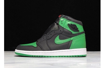 1 - RETRO BLACK GREEN PINE 555088-030 JORDAN HIGH 0930